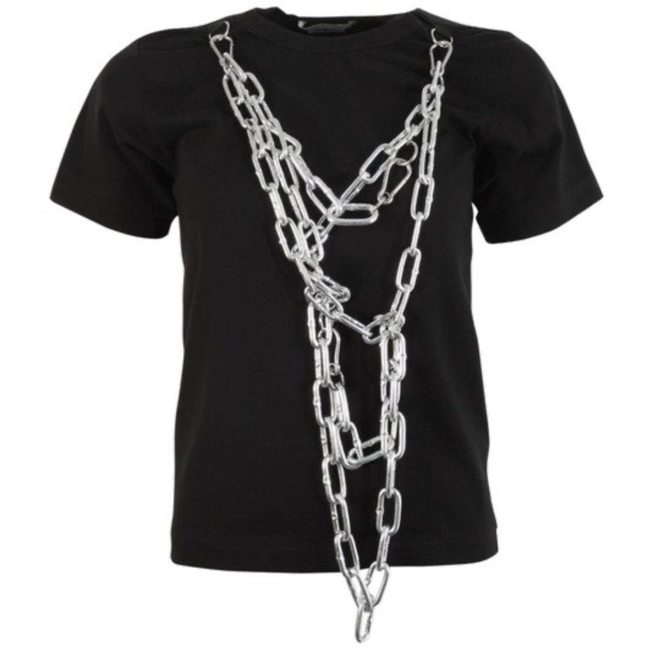 Comme des Garcons × Japanese Brand 🔥 Comme des Garçons Harness Chain Tee Top Size US XS / EU 42 / 0 - 3 Thumbnail