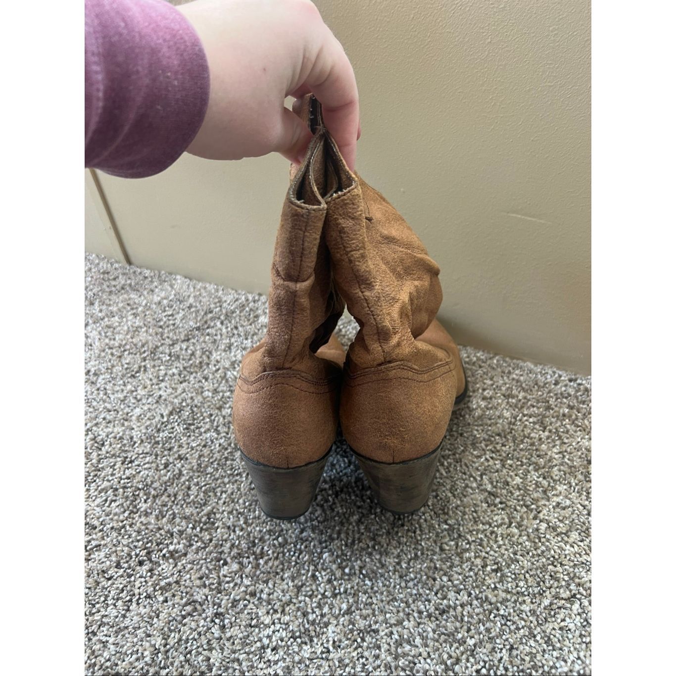Other Rocket Dog Brown Cowboy/Western Boots Woman’s 10 Preowned Size US 10 / IT 40 - 9 Thumbnail