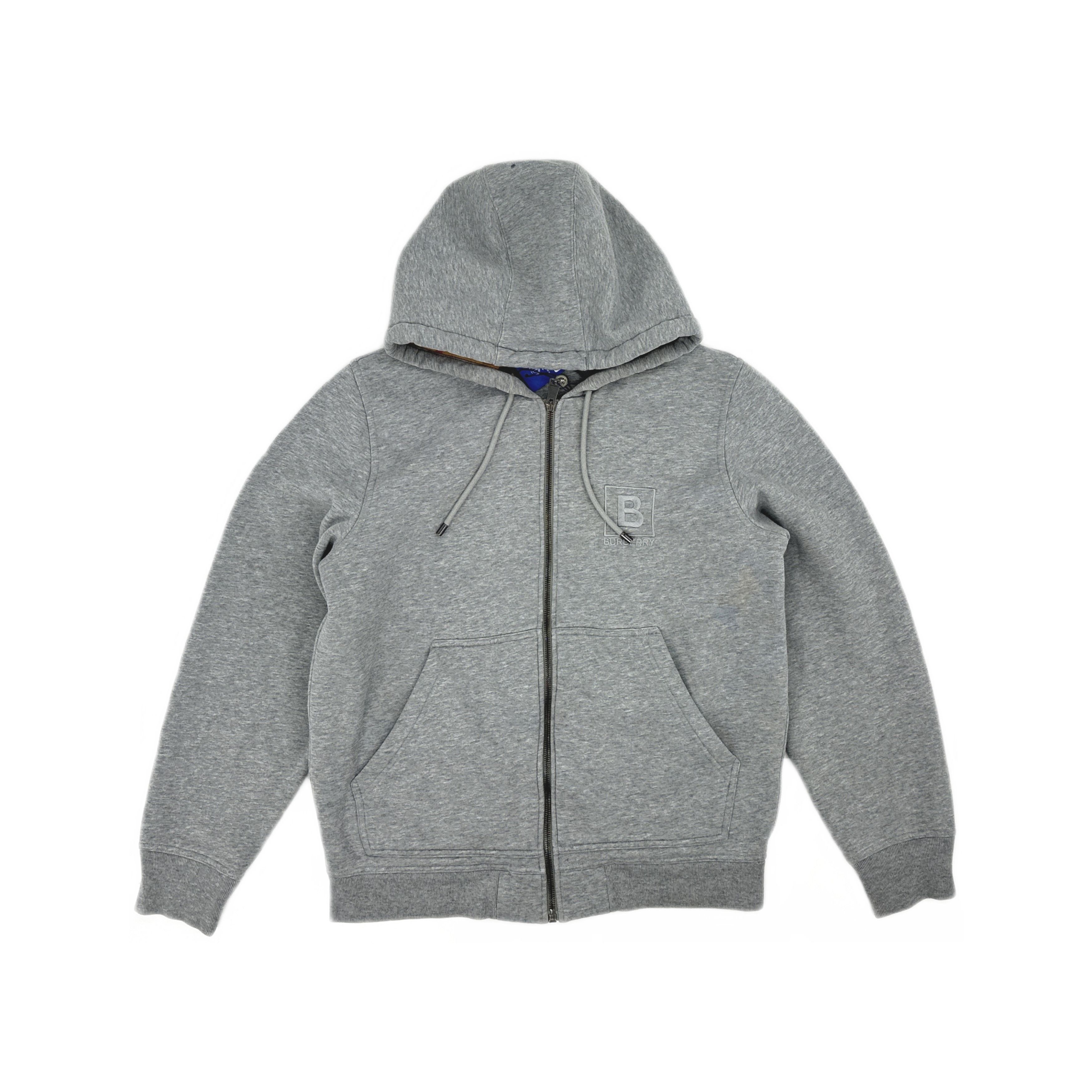 Burberry Burberry Logo Zip Hoodie Size M Size US M / EU 48-50 / 2 - 1 Thumbnail
