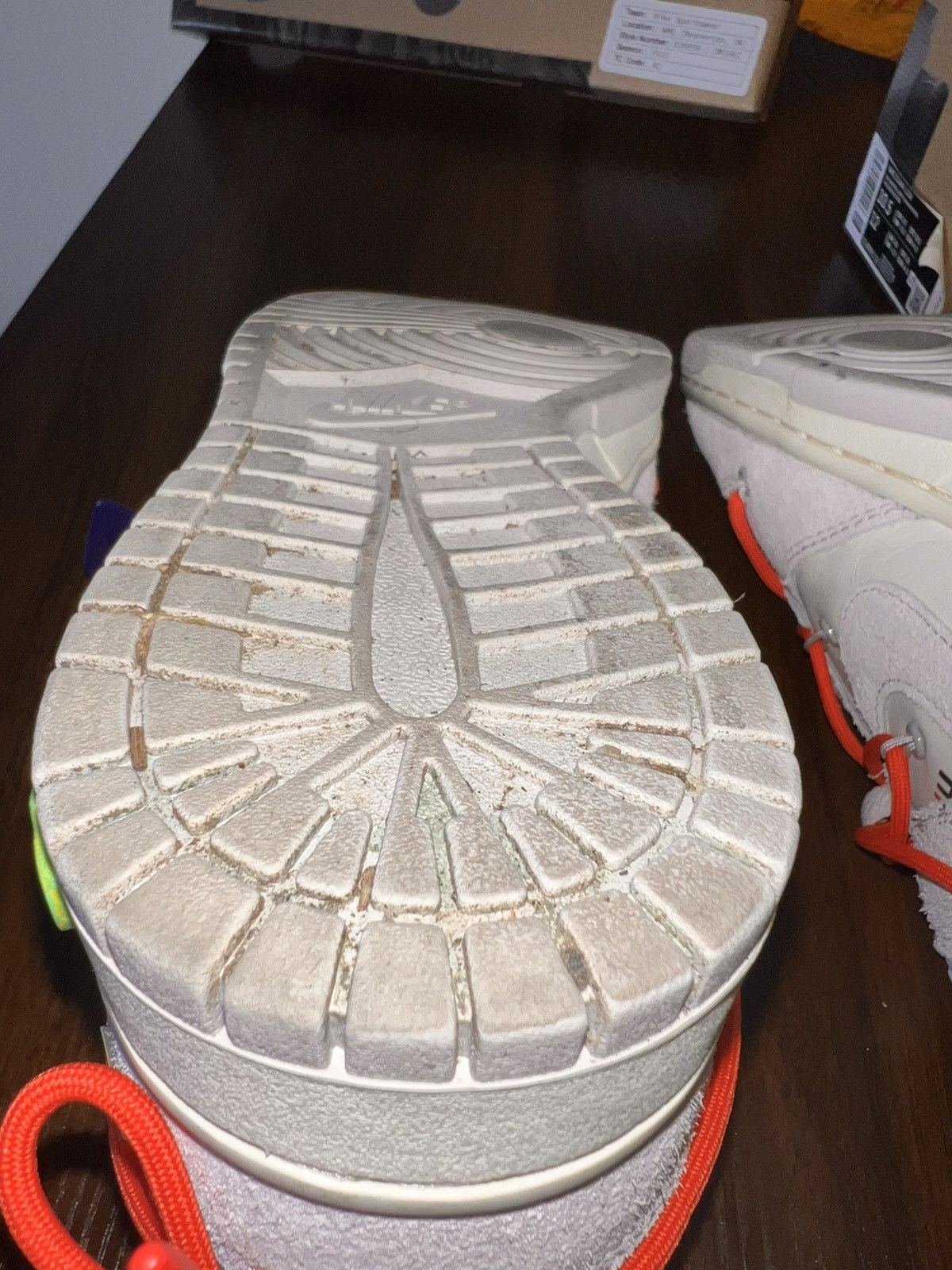 Nike × Off-White Nike Dunk Low / Off White lot #13 Size US 10.5 / EU 43-44 - 12 Thumbnail