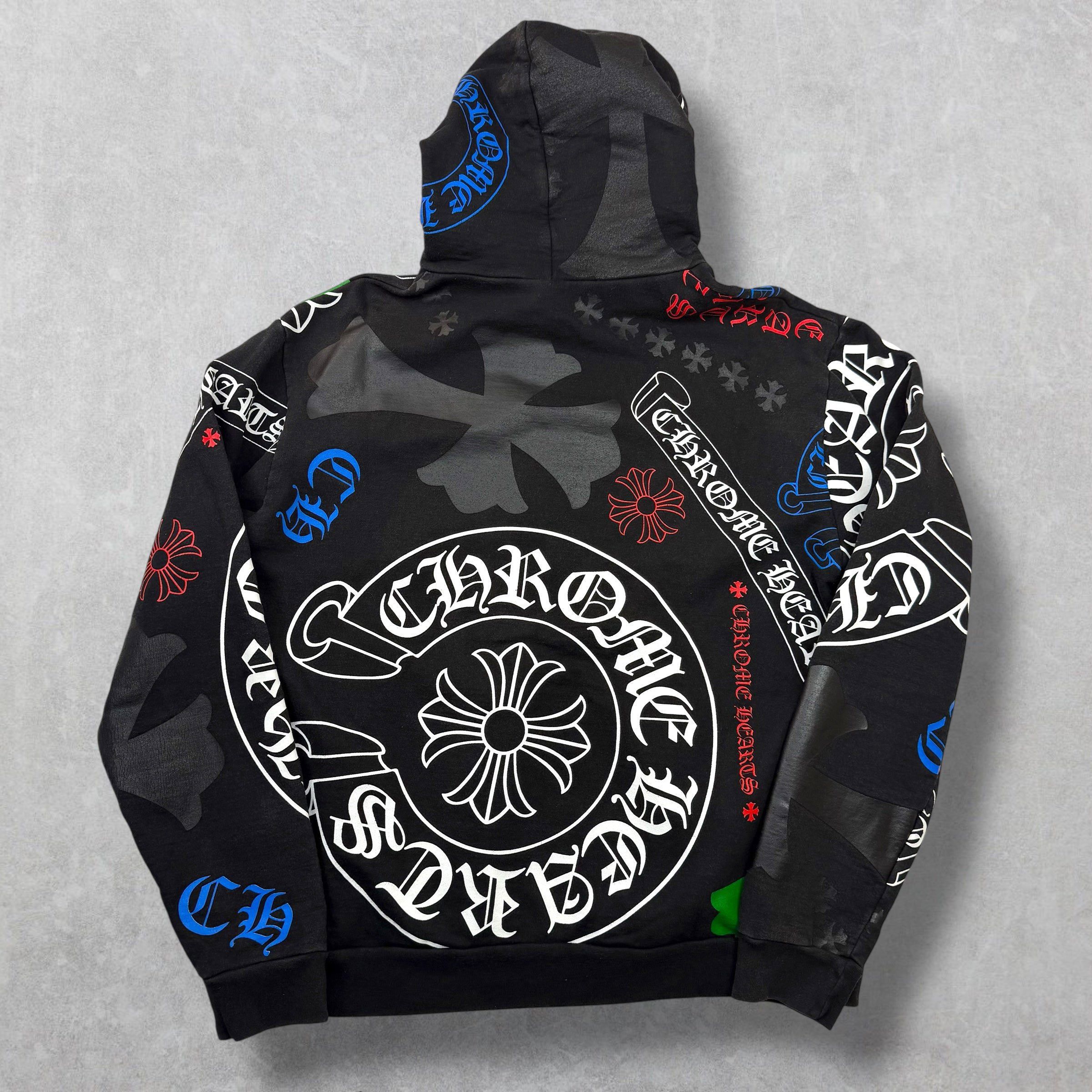 Chrome Hearts Chrome Hearts Stencil Hoodie M Size US M / EU 48-50 / 2 - 2 Thumbnail