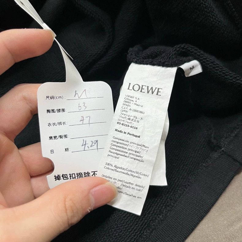 Loewe LOEWE Black chest card logo cap shirt Size M / US 6-8 / IT 42-44 - 5 Thumbnail