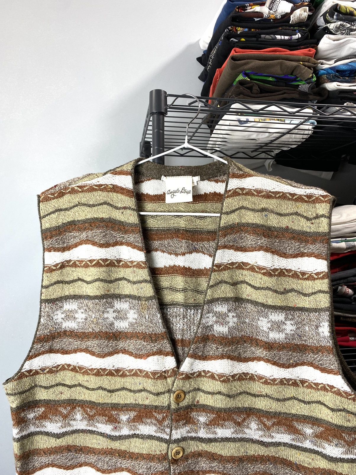 Coogi Rare! Vintage Coogi Style Vest Sweater Western Cowboy Style Size US L / EU 52-54 / 3 - 2 Thumbnail