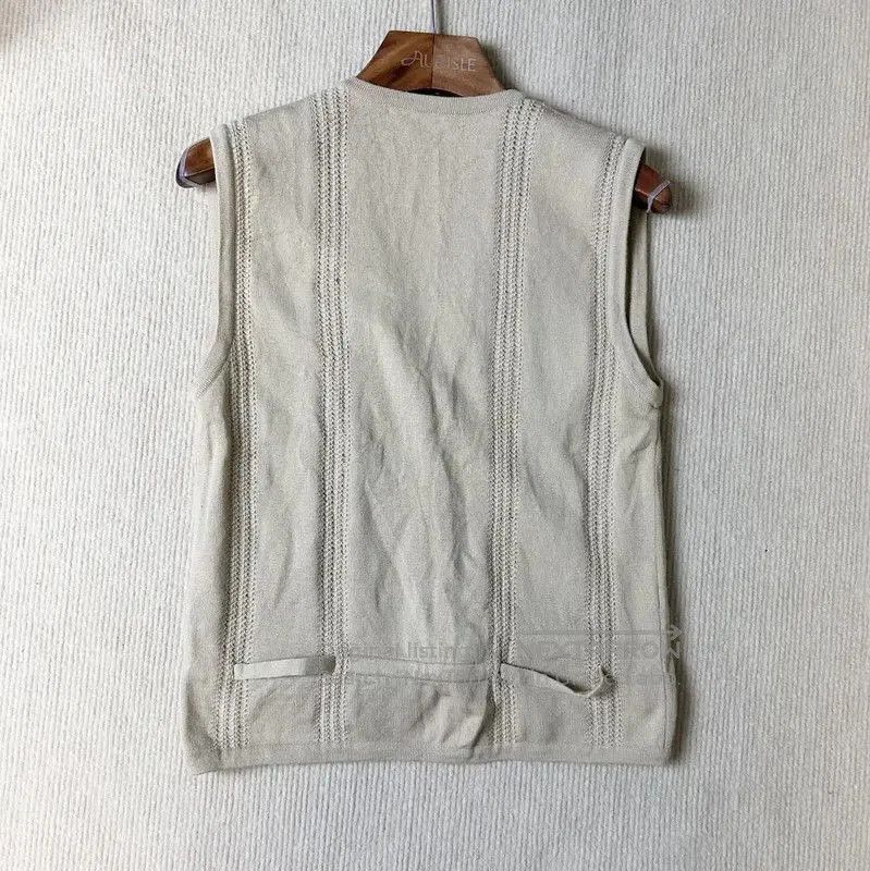 Dior Dior Women's Khaki Wool Cardigan . Size M / US 6-8 / IT 42-44 - 3 Thumbnail