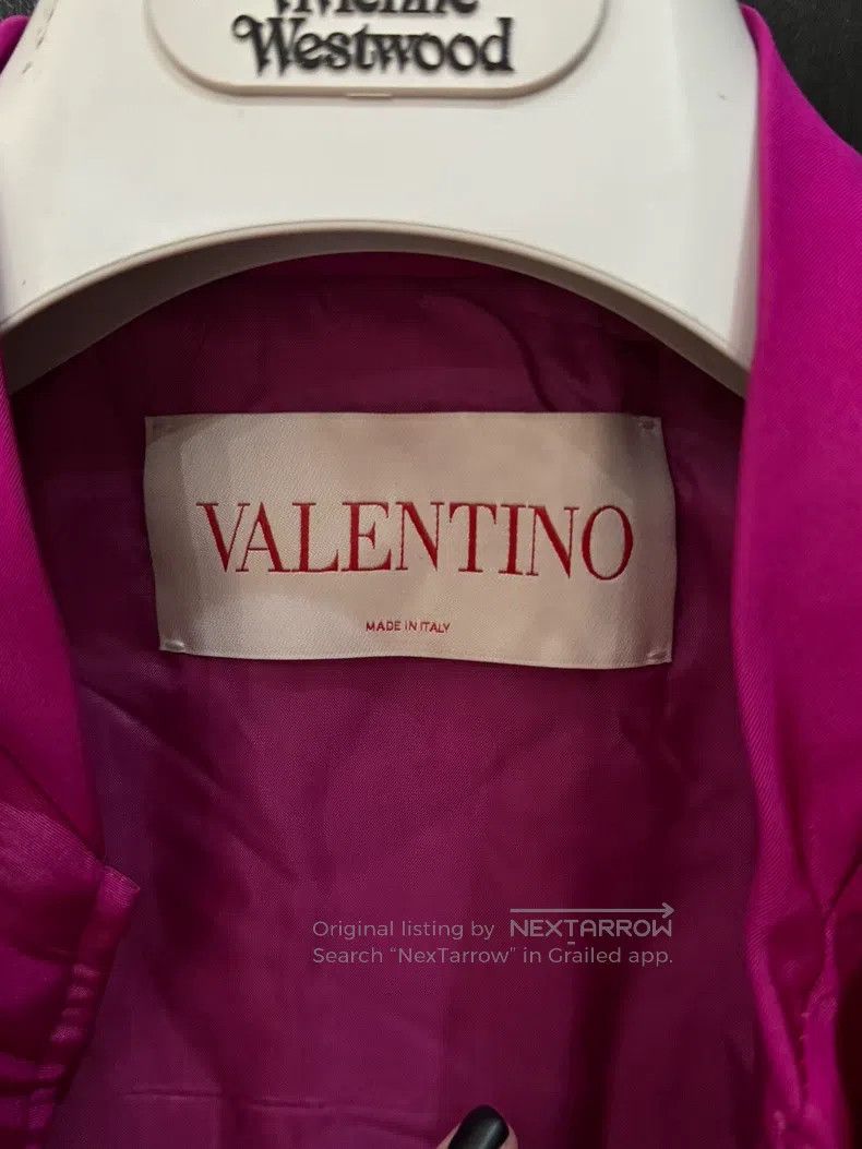 Valentino Valentino Pink silhouette coat Size M / US 6-8 / IT 42-44 - 2 Thumbnail
