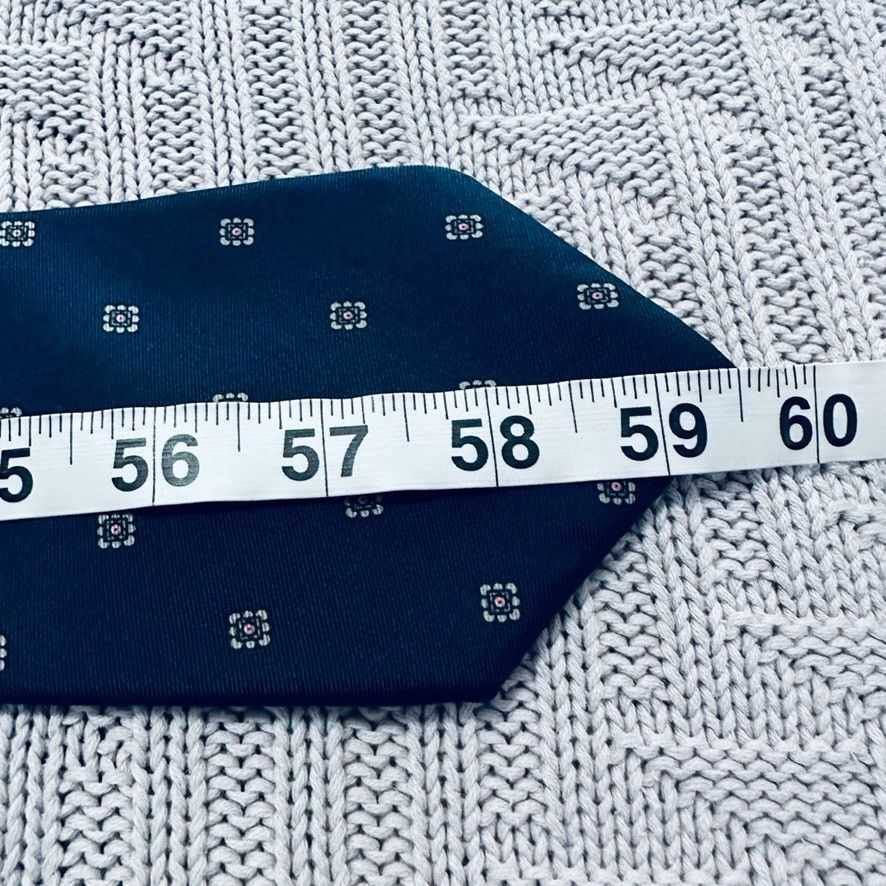 Halston Vintage Halston blue silk tie Size ONE SIZE - 4 Thumbnail