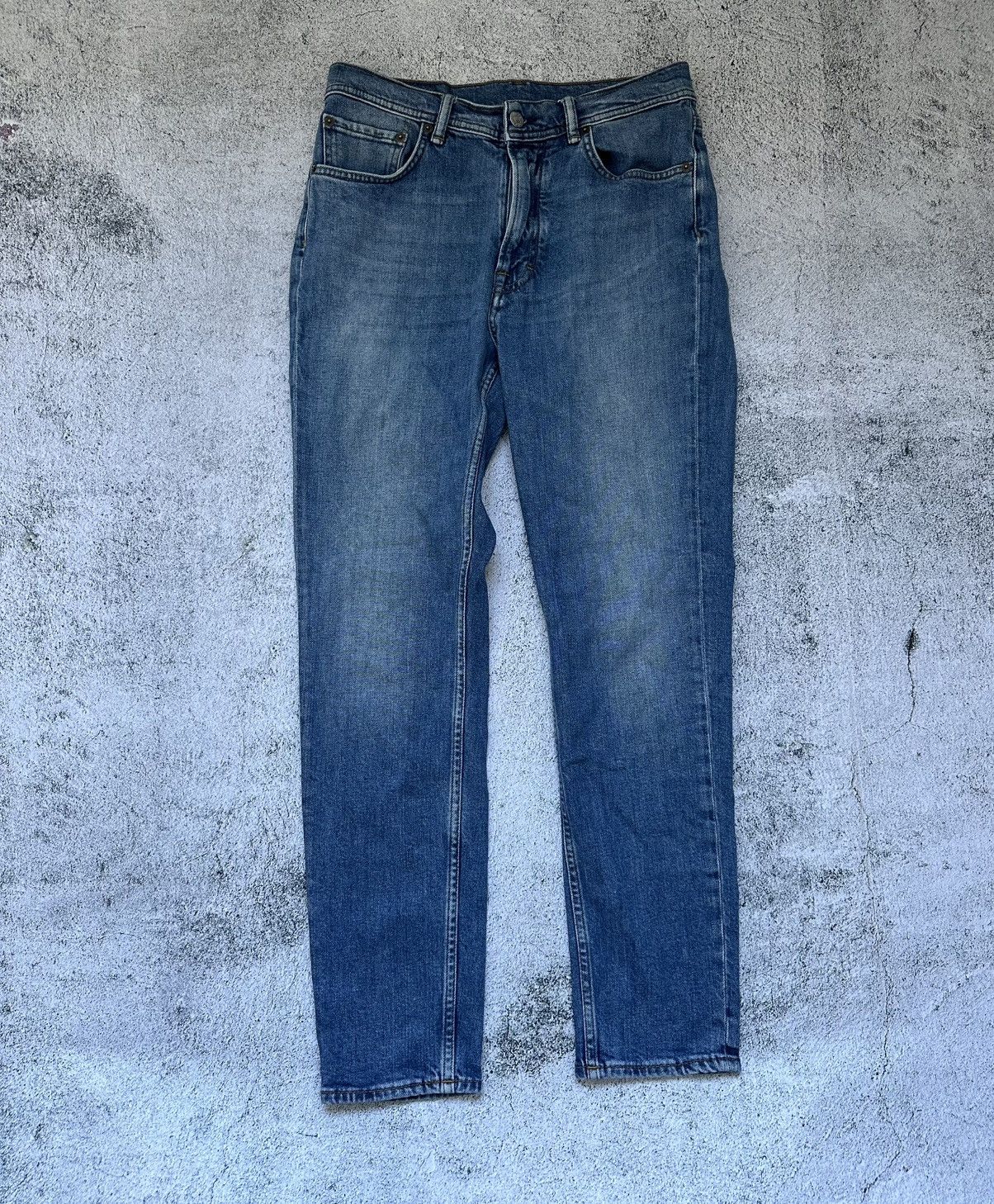 Acne Studios Acne Studios Denim Blue Slim Jeans Size US 28 / EU 44 - 1 Thumbnail