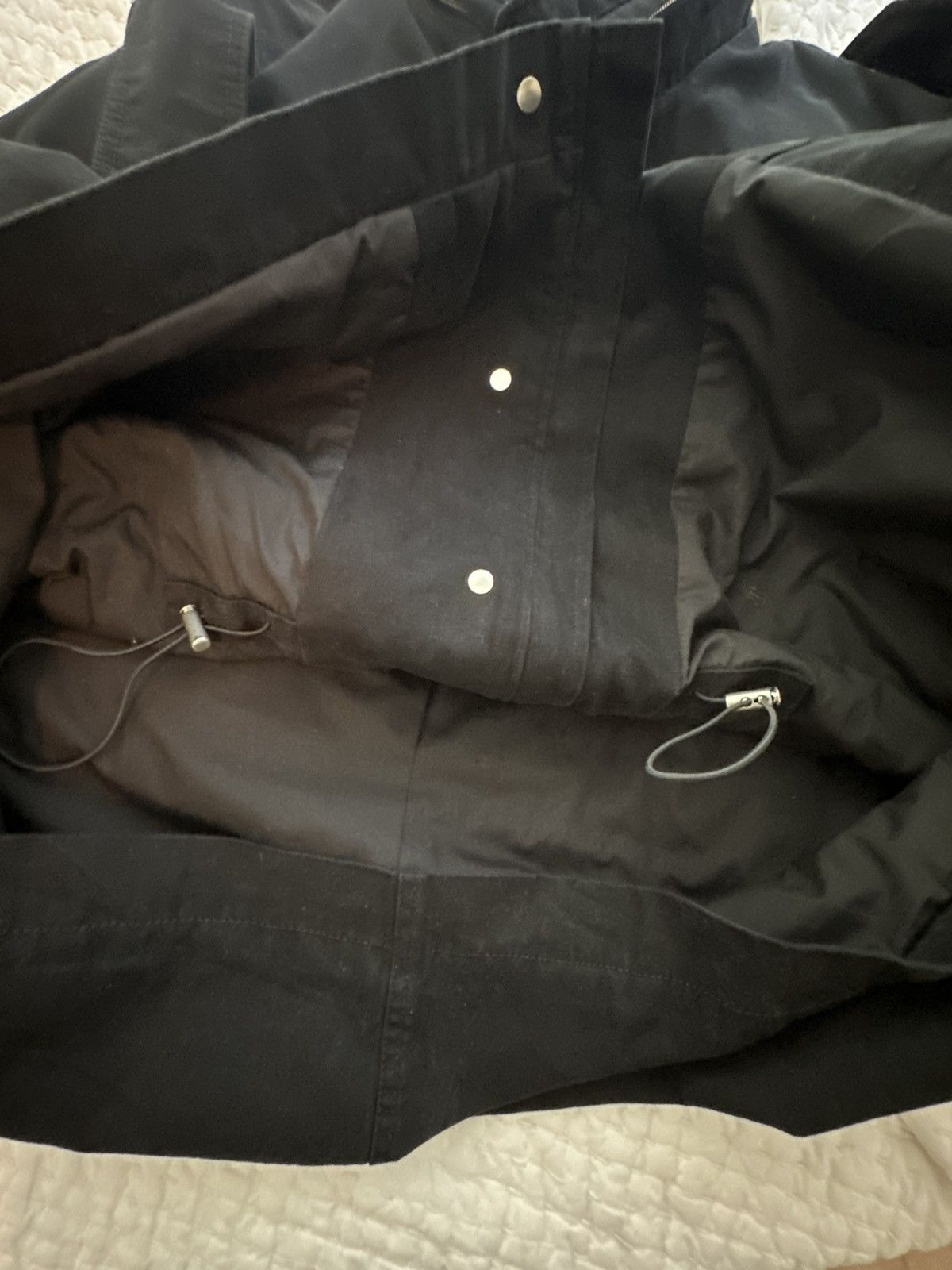WE11DONE We11done washed black lose m65 denim jacket Size US XL / EU 56 / 4 - 8 Thumbnail
