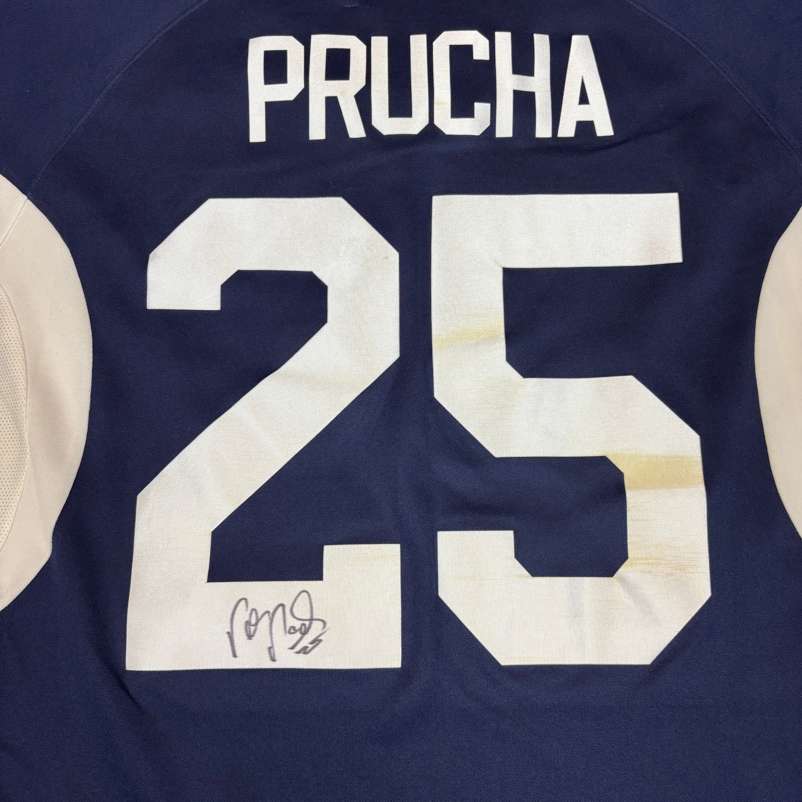 Reebok New York Rangers Lady Liberty Jersey Prucha Signed NHL Size US L / EU 52-54 / 3 - 6 Thumbnail