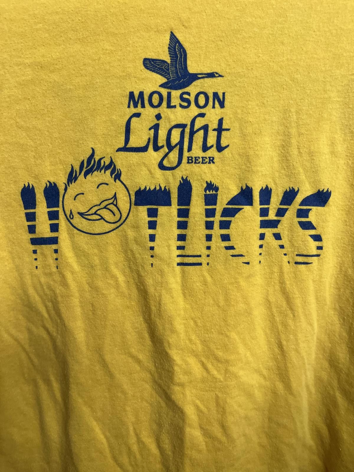 Designer VTG 3WS Radio Pitttsburgh T-shirt F Oldies Molson HotLicks Size US M / EU 48-50 / 2 - 5 Thumbnail