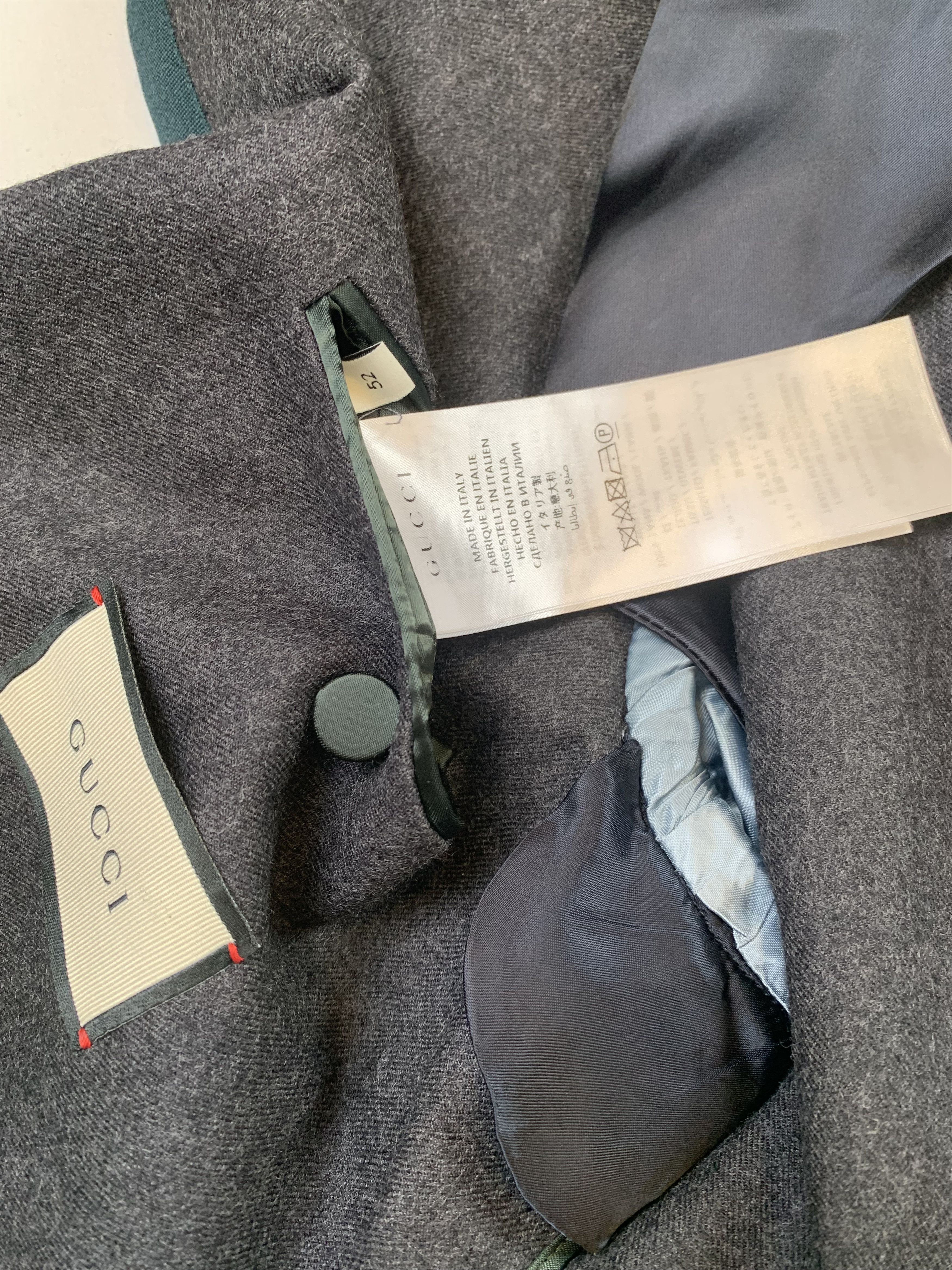 Gucci Men's Wool Gucci Blazer Size 52R - 10 Thumbnail