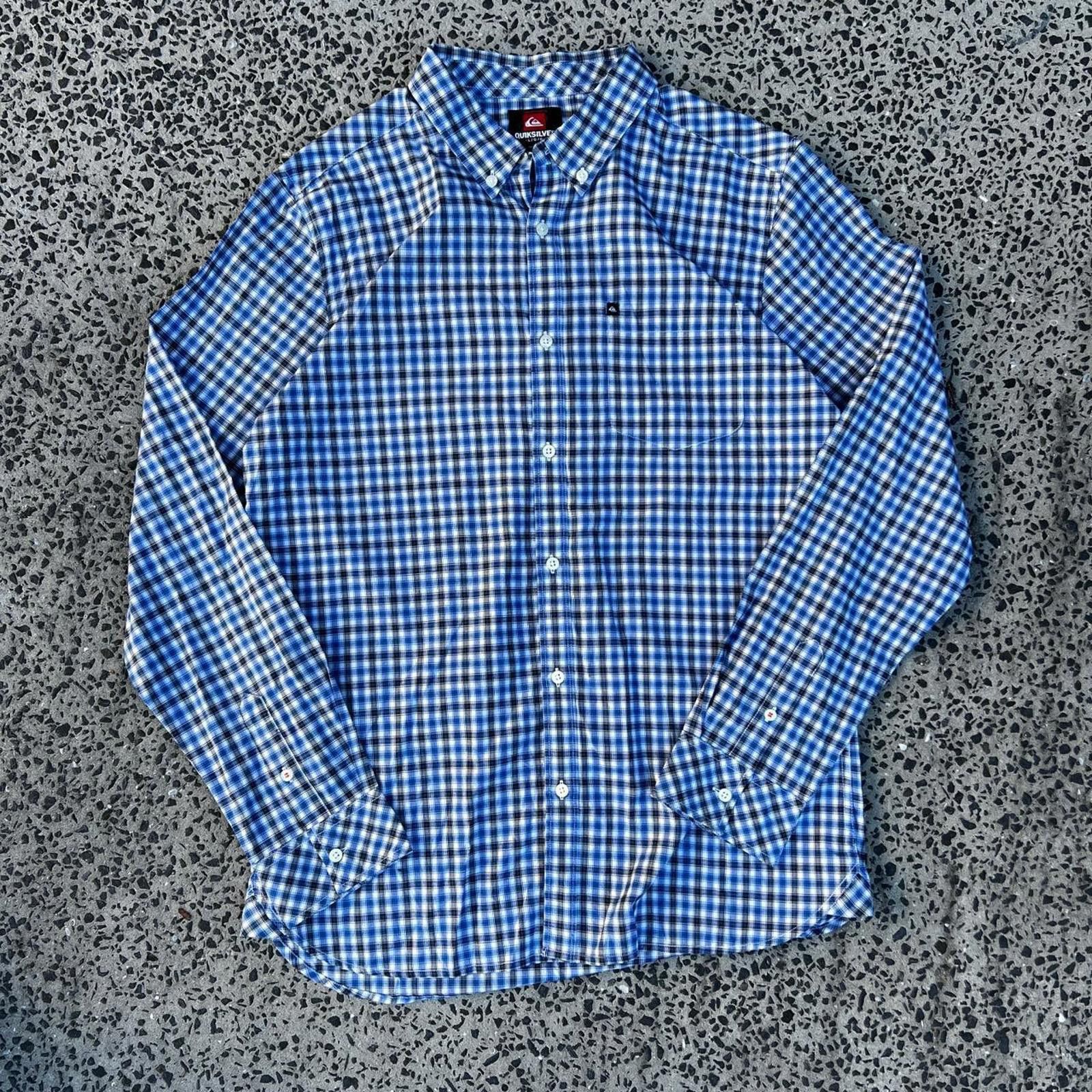 Quiksilver Quiksilver Men's Blue and Multi Shirt Size US L / EU 52-54 / 3 - 1 Thumbnail