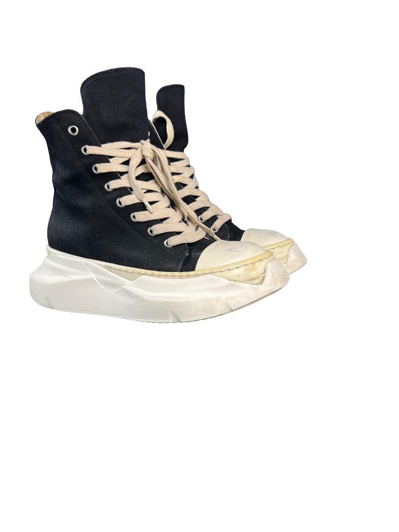 Rick Owens Rick Owens DRKSHDW Abstract Ramones High Black / Milk US 5 Size US 5 / EU 37 - 8 Thumbnail