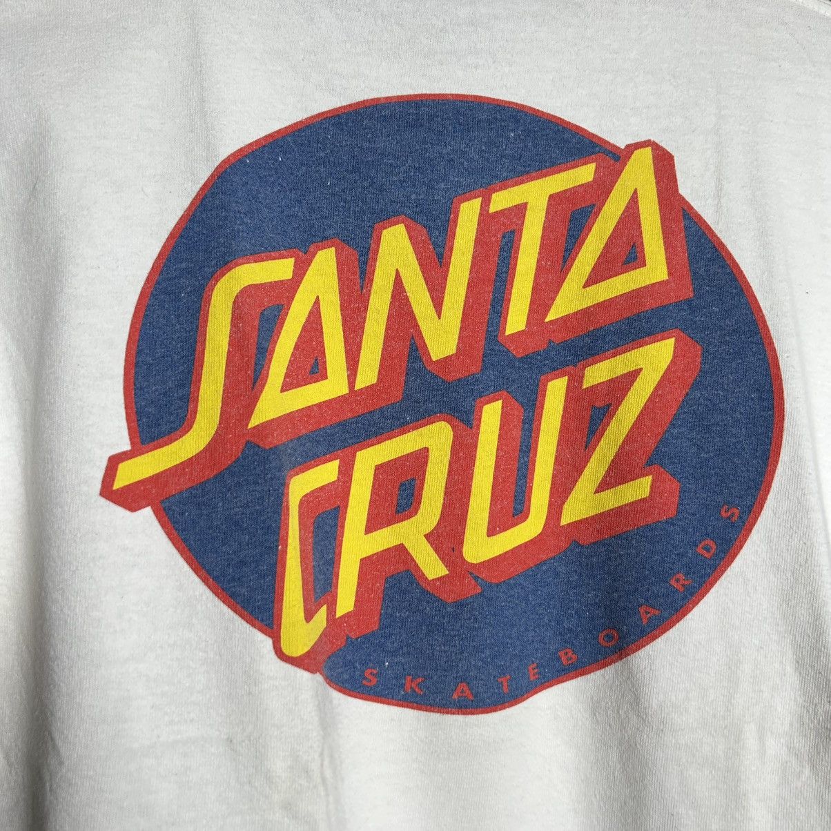 Santa Cruz Skateboards Santa Cruz Big Logo Tshirt Size S / US 4 / IT 40 - 4 Thumbnail