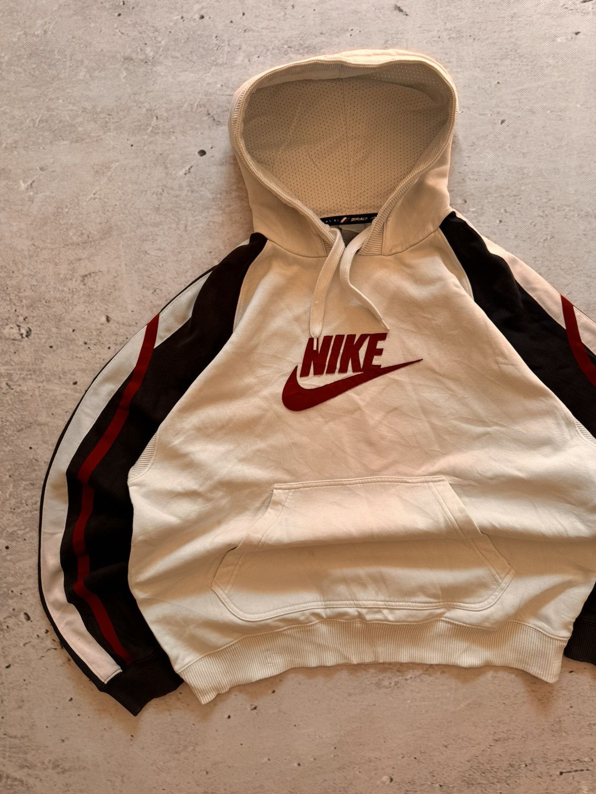 Nike × Vintage NIKE VINTAGE CENTER LOGO OVERSIZE BOXY HOODIE Size US M / EU 48-50 / 2 - 2 Thumbnail