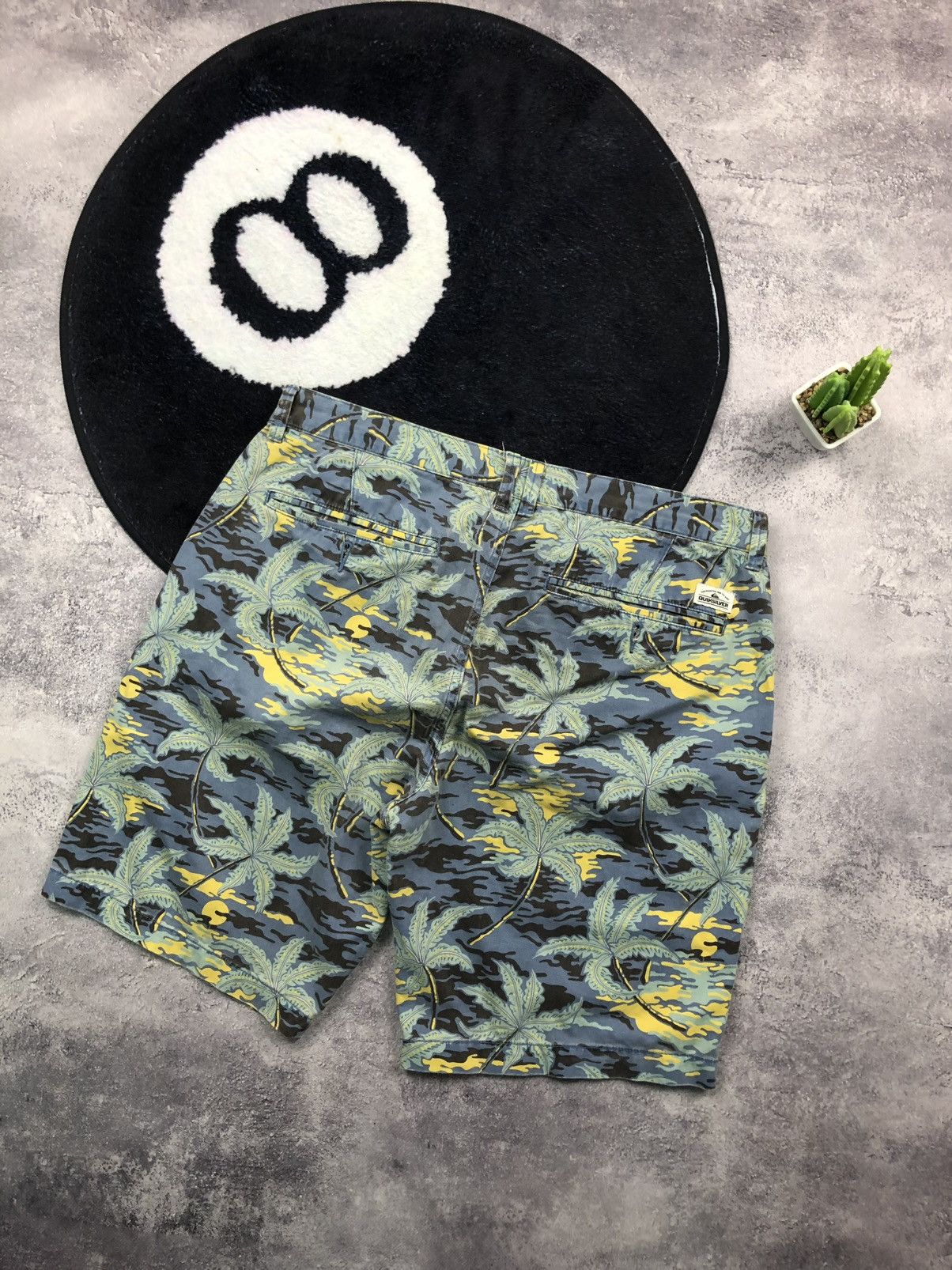 Quiksilver QUICKSILVER Vintage Serf Swimming Streetwear Shorts Hype Y2k Size US 34 / EU 50 - 15 Thumbnail