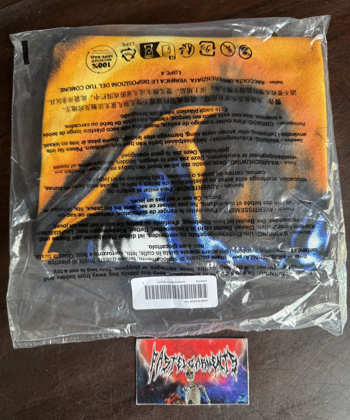 Supreme Supreme Grim Reaper Tee Black Size US M / EU 48-50 / 2 - 3 Thumbnail