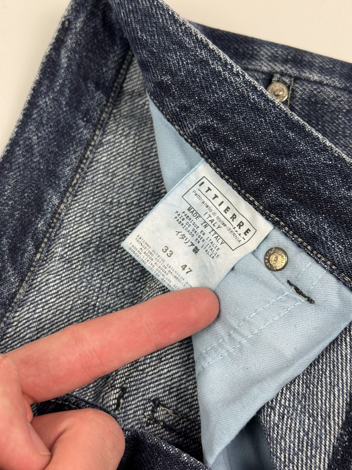 Versace Jeans Couture Distressed Versace Jeans Couture Washed Denim Jeans Size US 33 - 12 Thumbnail