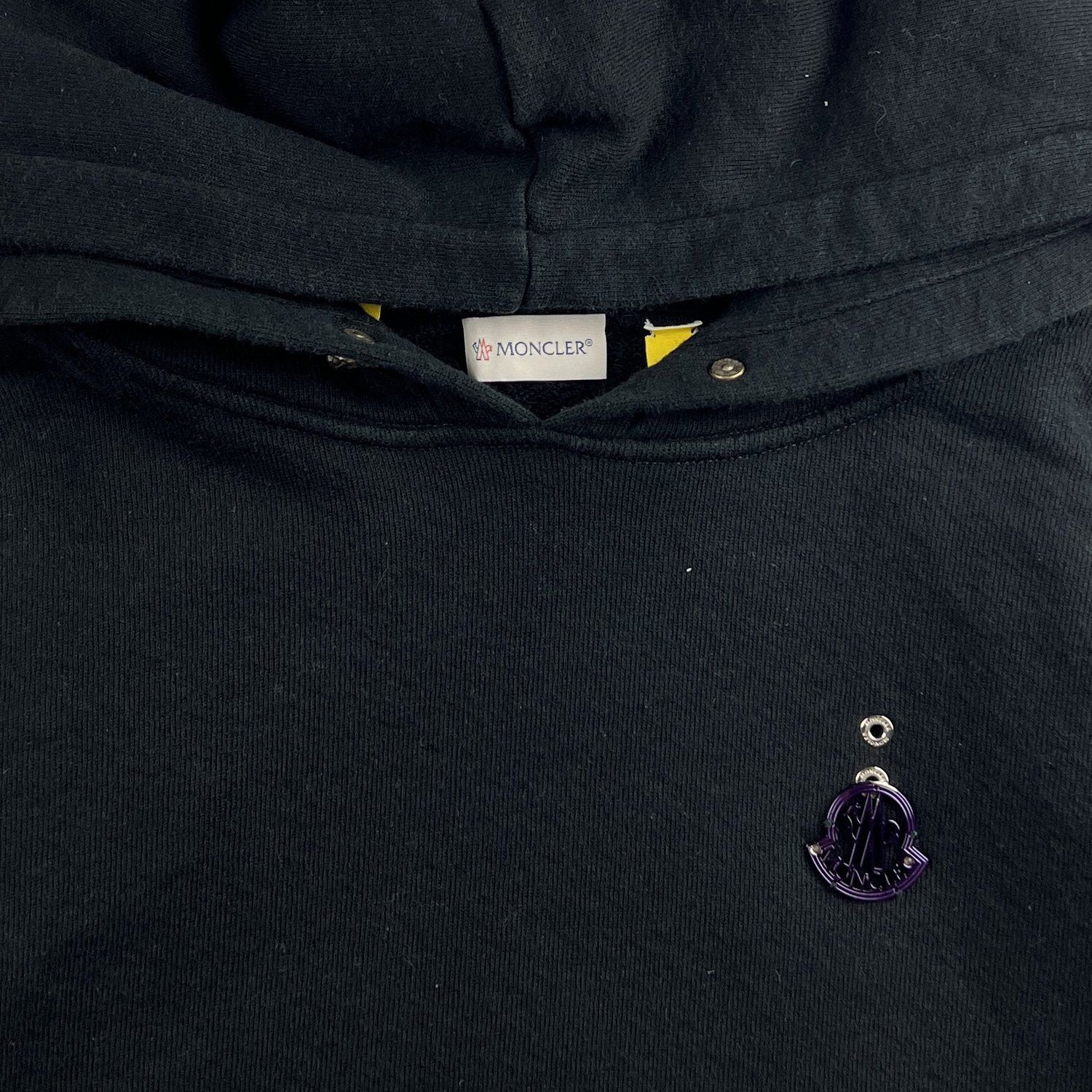 Moncler X Palm Angels Dual Logo Hoodie Moncler X Palm Angels Dual Logo Hoodie