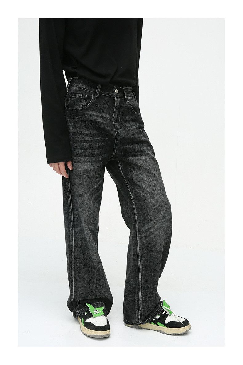 Japanese Brand × Jean Vintage Washed Black Casual Jeans Size US 32 / EU 48 - 5 Thumbnail
