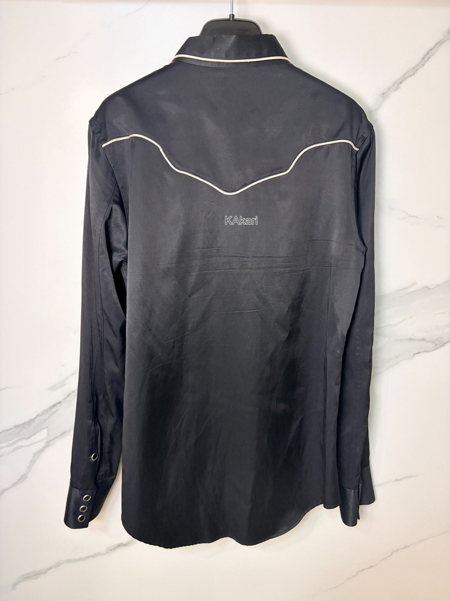 Saint Laurent Paris Saint Laurent FW16 White Line Shirt L Size US L / EU 52-54 / 3 - 2 Thumbnail