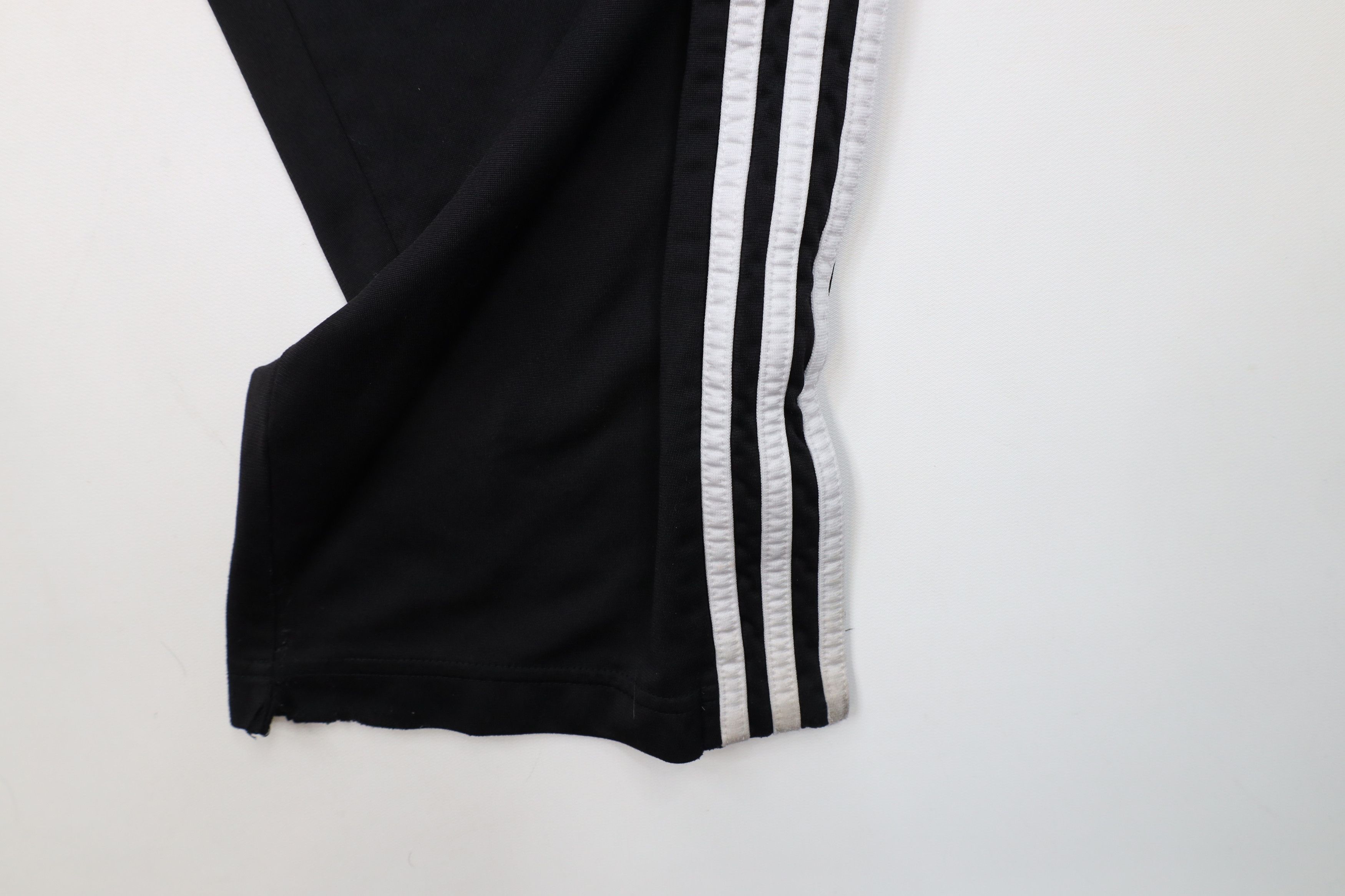 Adidas × Vintage Vintage Y2K 2000 Adidas Wide Leg Tearaway Pants Black Size US 38 / EU 54 - 5 Thumbnail