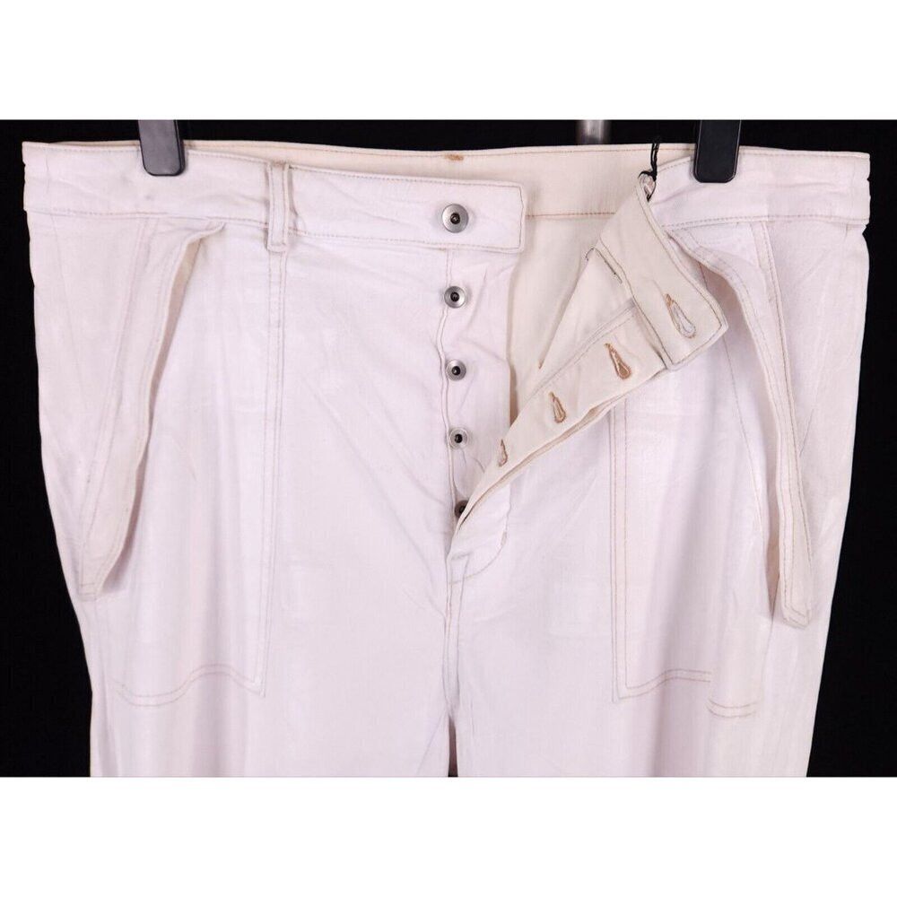 Rick Owens Drkshdw Rick Owens DRKSHDW Cargo Collapse Cropped Cut Pant 38 XXL Size US 38 / EU 54 - 5 Thumbnail