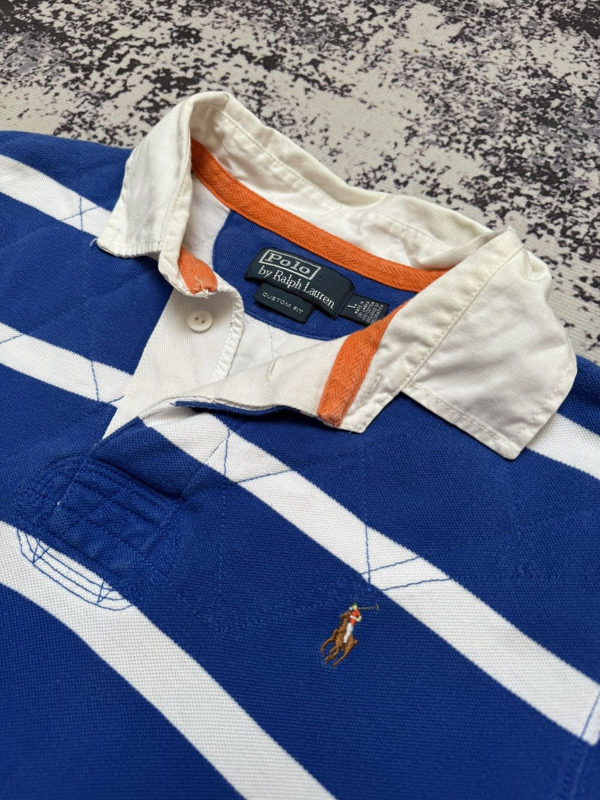 Polo Ralph Lauren × Vintage Polo Ralph Lauren polo PRL rugby chief keef Size US L / EU 52-54 / 3 - 4 Thumbnail