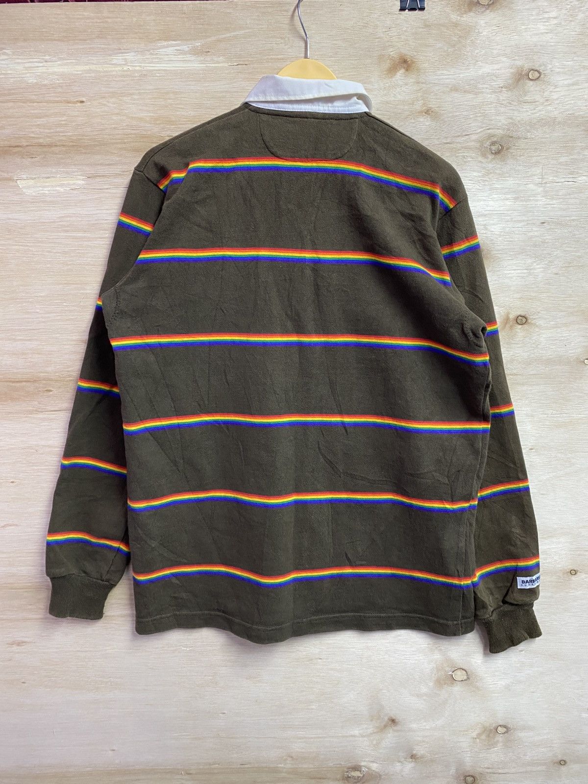 Barbarian Vintage Barbarian rugby wear multicolour polo sweatshirt Size US L / EU 52-54 / 3 - 7 Thumbnail
