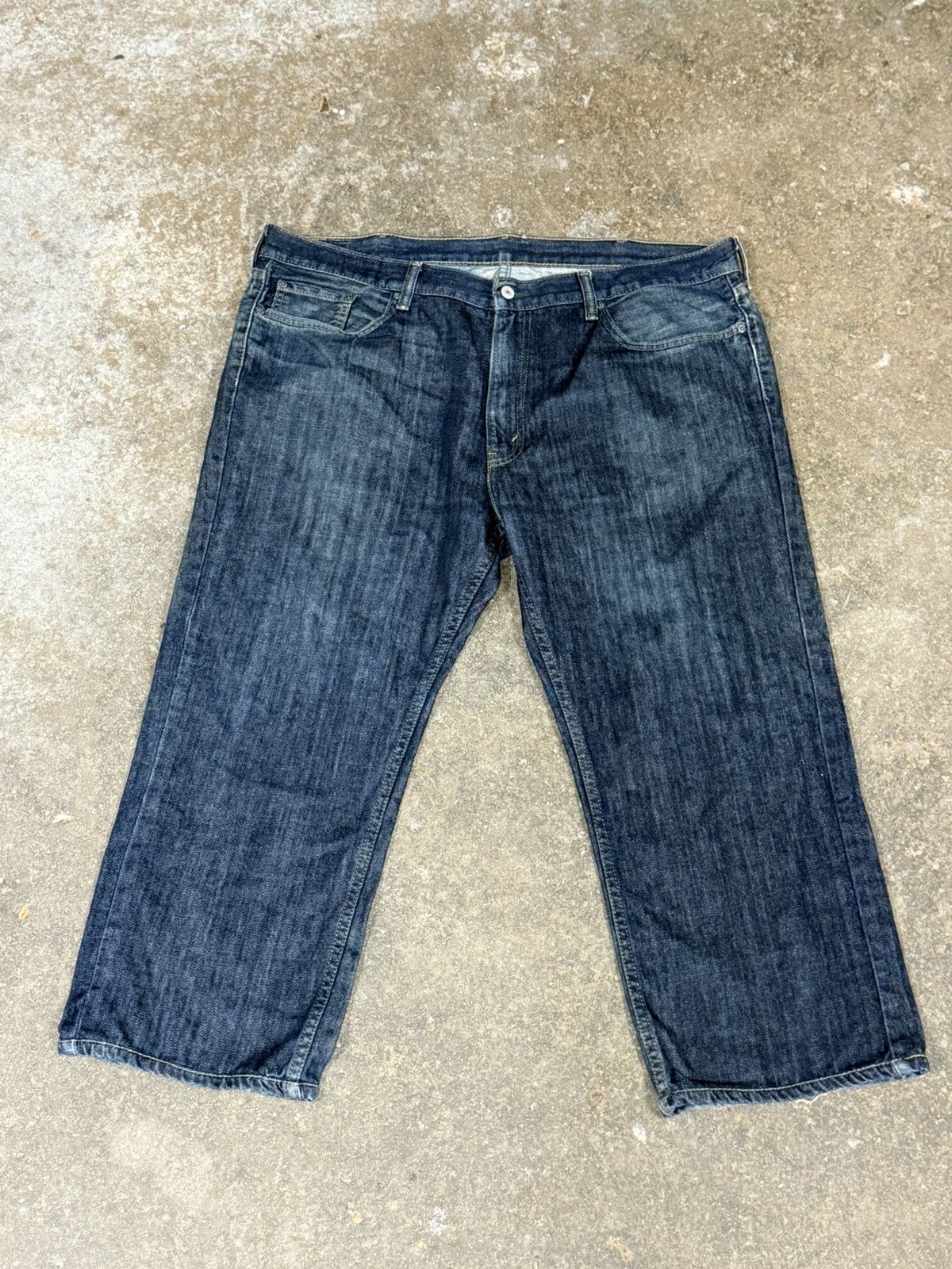 Levi's Levi's 559 Raw Denim Jeans 40 x 30 Red Tab Pocket Baggy Size US 40 / EU 56 - 1 Thumbnail