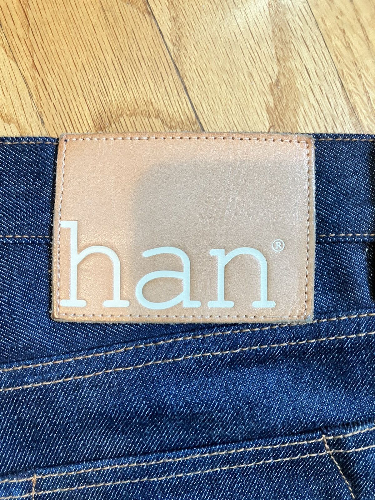 Han Kjobenhavn Raw Selvedge Denim Jeans Size US 30 / EU 46 - 6 Thumbnail