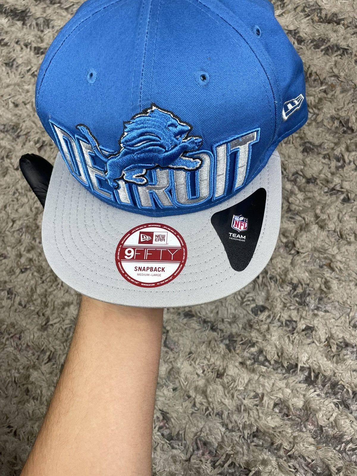 NFL × Vintage New Era Detroit Lions Size ONE SIZE - 4 Thumbnail