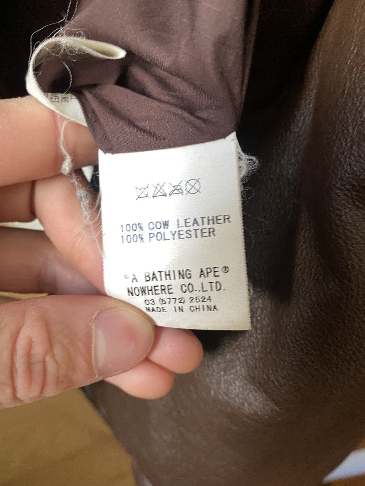 Bape Bape Leather M-65 Down Jacket Size US L / EU 52-54 / 3 - 9 Thumbnail
