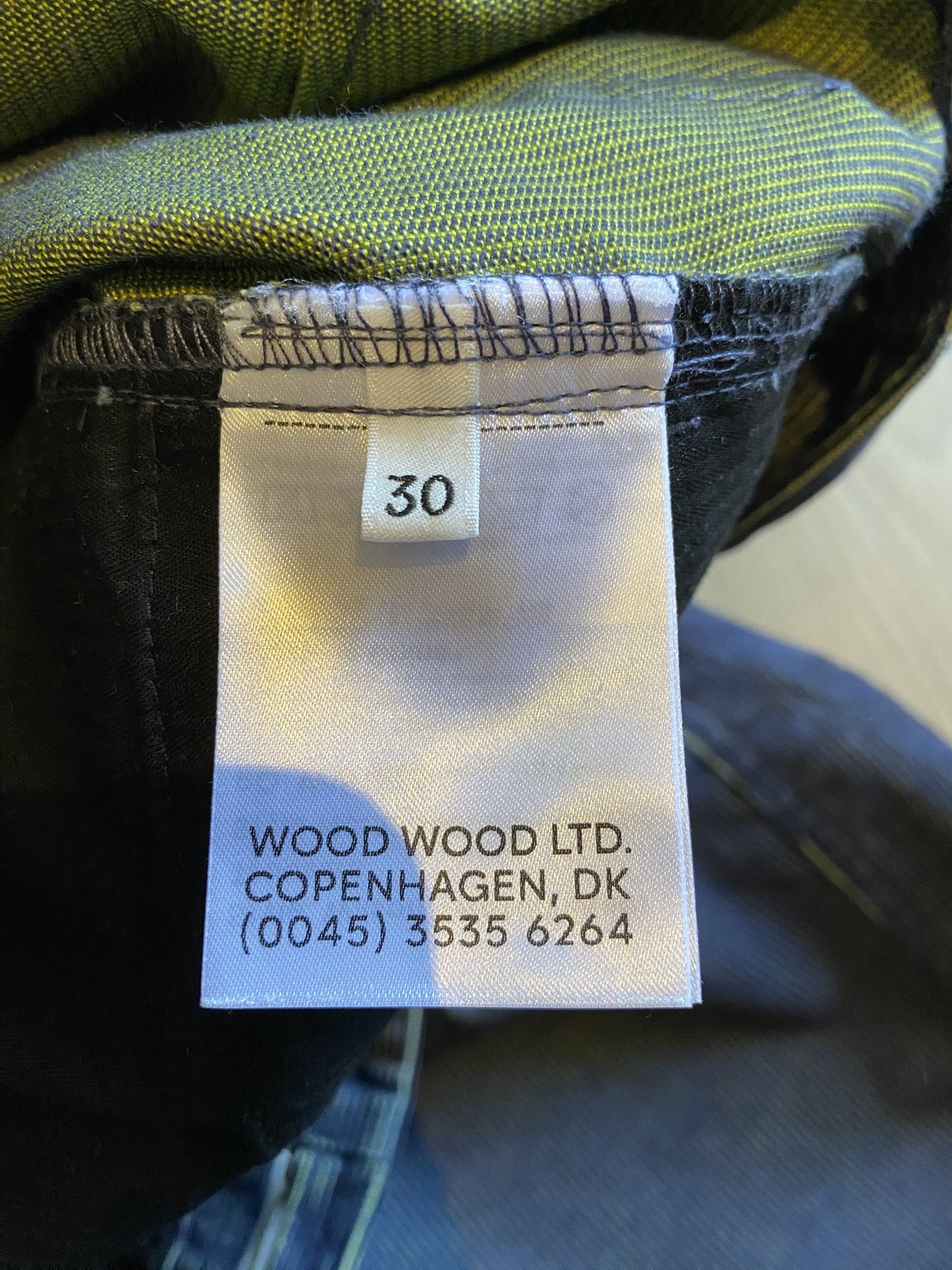 Wood Wood Wilson Twisted Seam - Envy Green Size US 30 / EU 46 - 21 Thumbnail