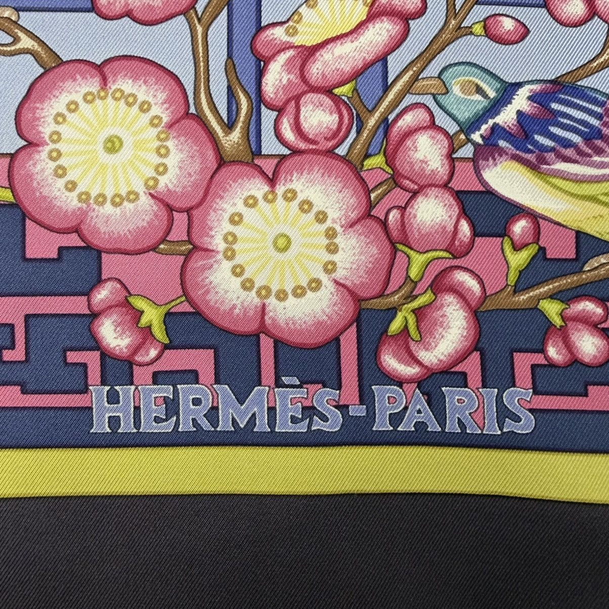 Hermes Hermes Scarf Carre 90 Turandot Silk Authentic Hidaka Natsuno Size ONE SIZE - 11 Thumbnail