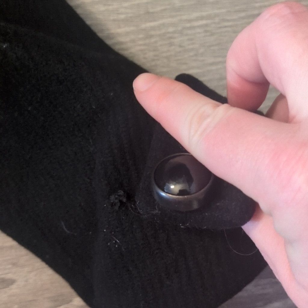 DOROTHEE SCHUMACHER Shumacher black wool blend pea coat size XS Size XS / US 0-2 / IT 36-38 - 2 Thumbnail