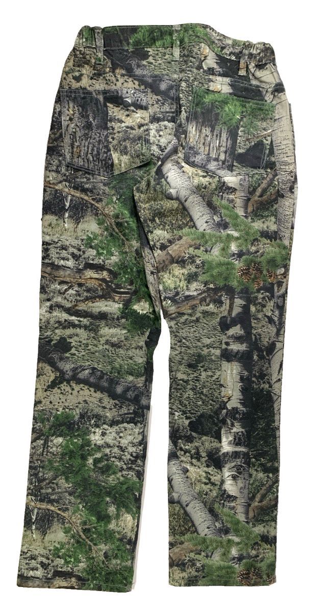 Other Mossy Oak Hunting Pants Tactical Trousers Elastic Waist Size US 28 / EU 44 - 2 Thumbnail