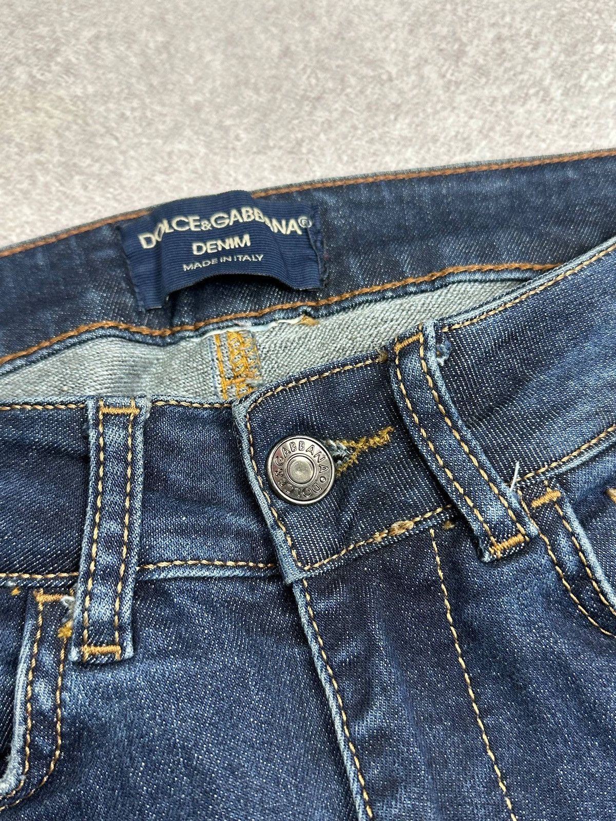 Dolce & Gabbana Vintage Dolce Gabbana Denim Y2K Pants Jeans Rare 26 Size 26" / US 2 / IT 38 - 7 Thumbnail