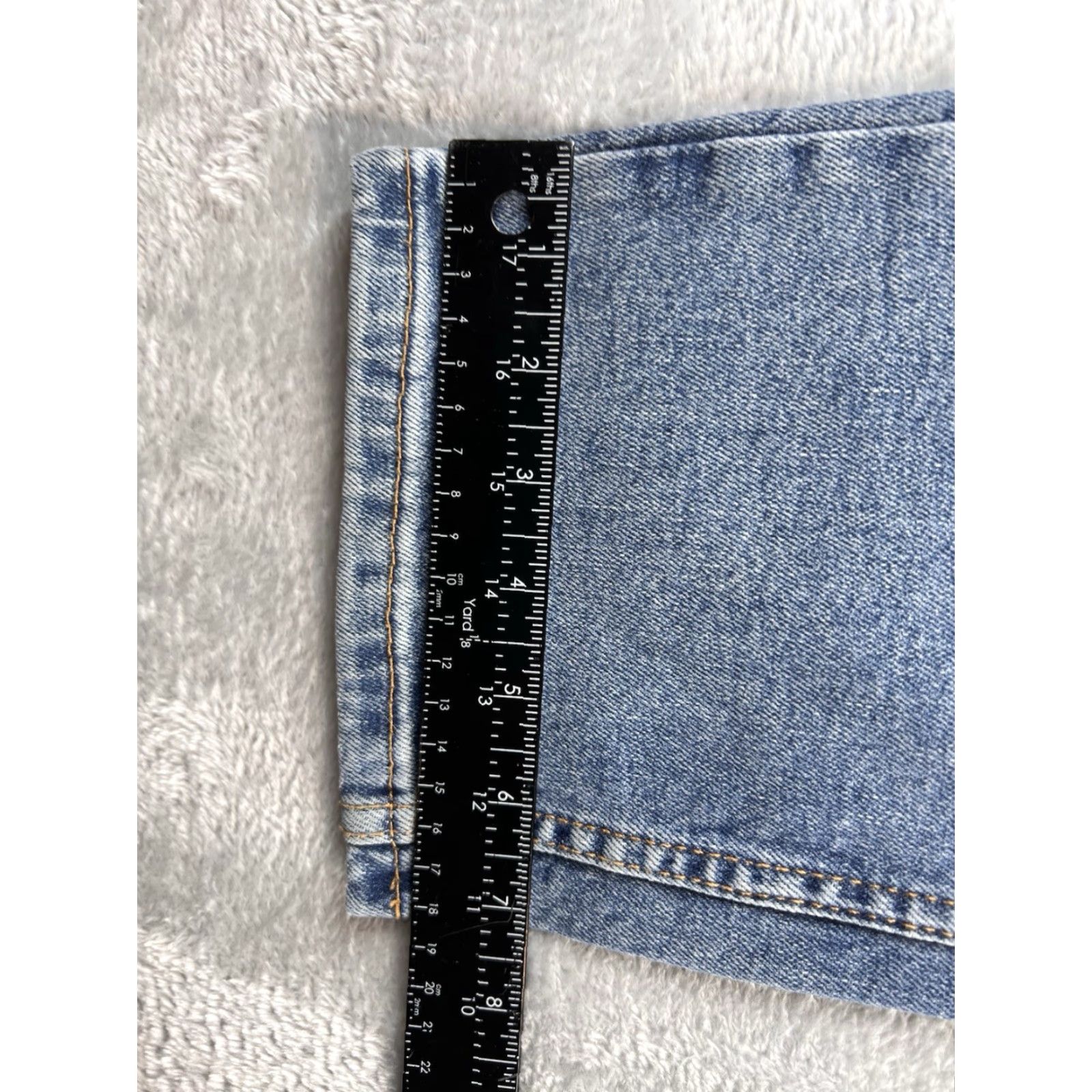 Levi's Levi's 513 Jeans Mens 30x30 Blue Slim Straight Light Wash Mid Rise Stretch Denim Pants Jeans Mens Regular Size Size US 30 / EU 46 - 4 Thumbnail