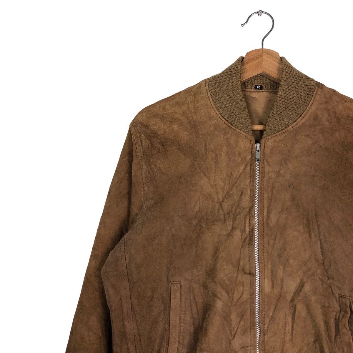 Japanese Brand 🔥Vintage Bomber Jacket Suede Inspire Issey Miyake Size US M / EU 48-50 / 2 - 7 Thumbnail