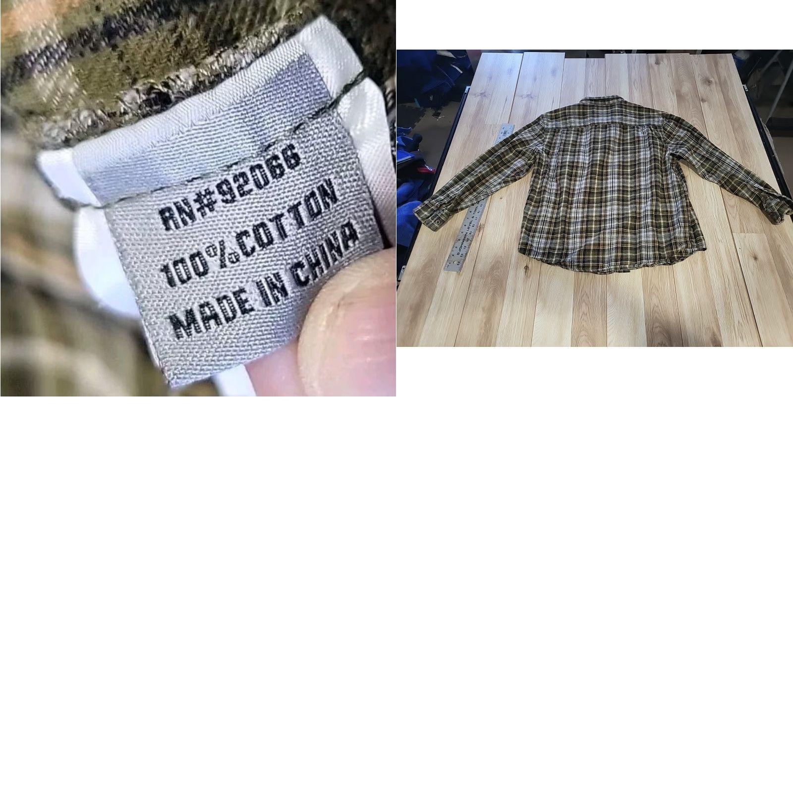 Vintage Rugged Exposure Shirt 2XL Green Plaid Flannel Button-Up Casual Workwear Mens 46 in Chest Long Sleeve Cotton Size US XXL / EU 58 / 5 - 8 Thumbnail