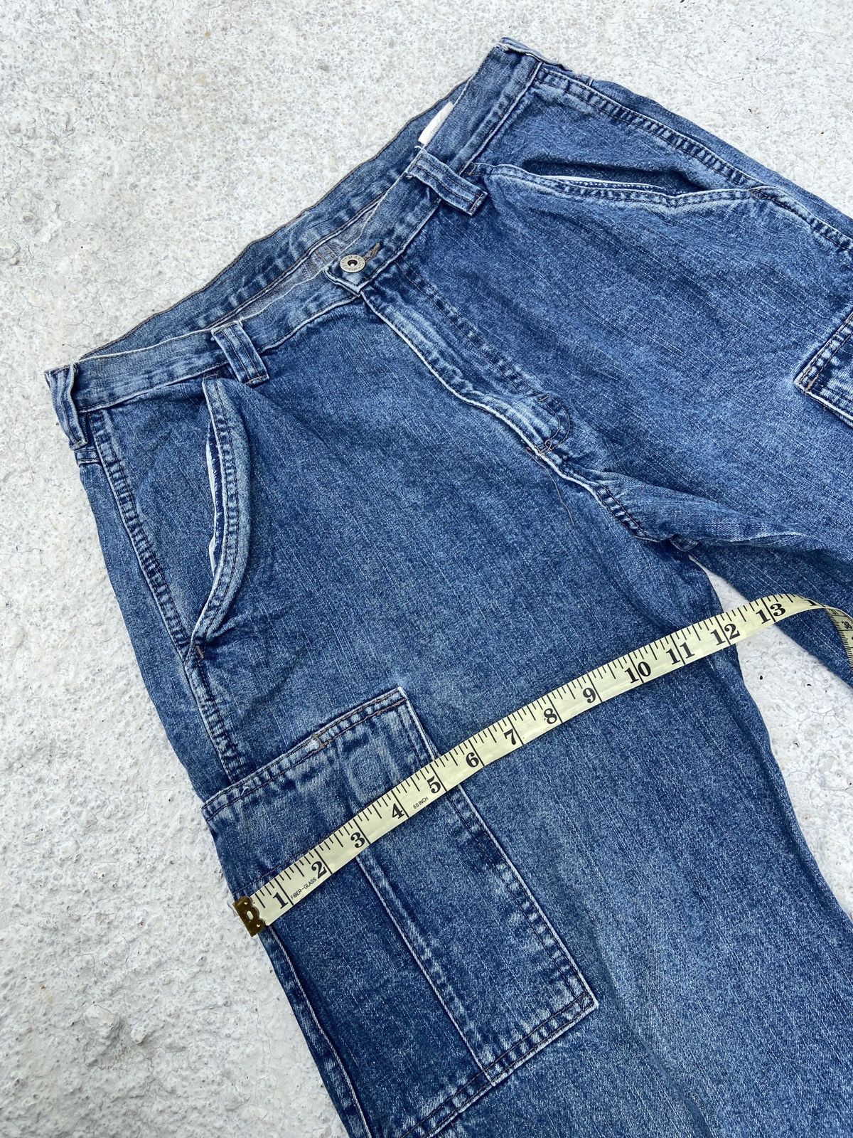 Japanese Brand × Vintage × Wrangler Baggy Wrangler Workwear Denim Size US 32 / EU 48 - 10 Thumbnail
