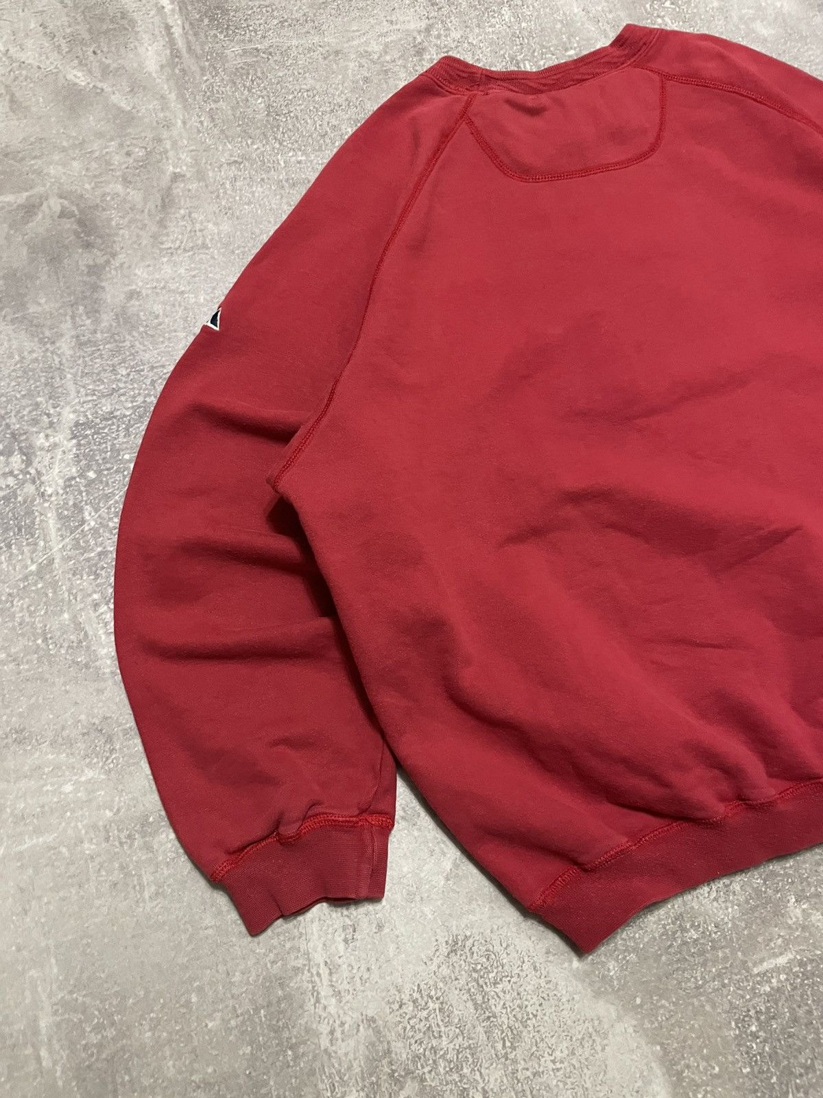 Adidas × Vintage Vintage Adidas Big Embroider Logo Boxy Baggy Sweatshirt 90s Size US L / EU 52-54 / 3 - 14 Thumbnail