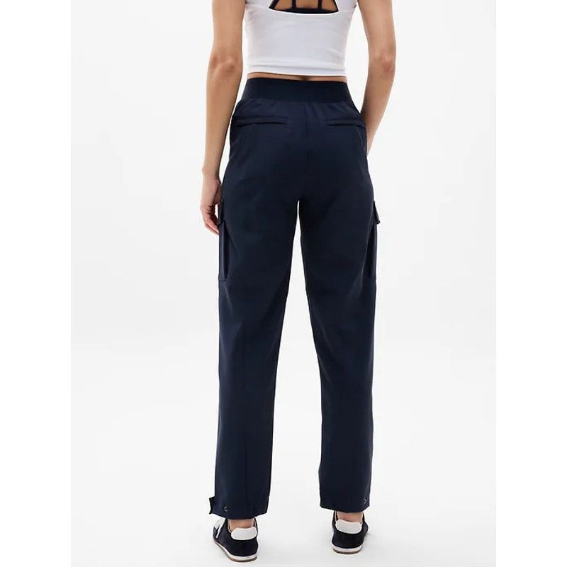Athleta Athleta Endless High Rise Cargo Pants Navy Blue #467187 Size 28" / US 6 / IT 42 - 2 Thumbnail