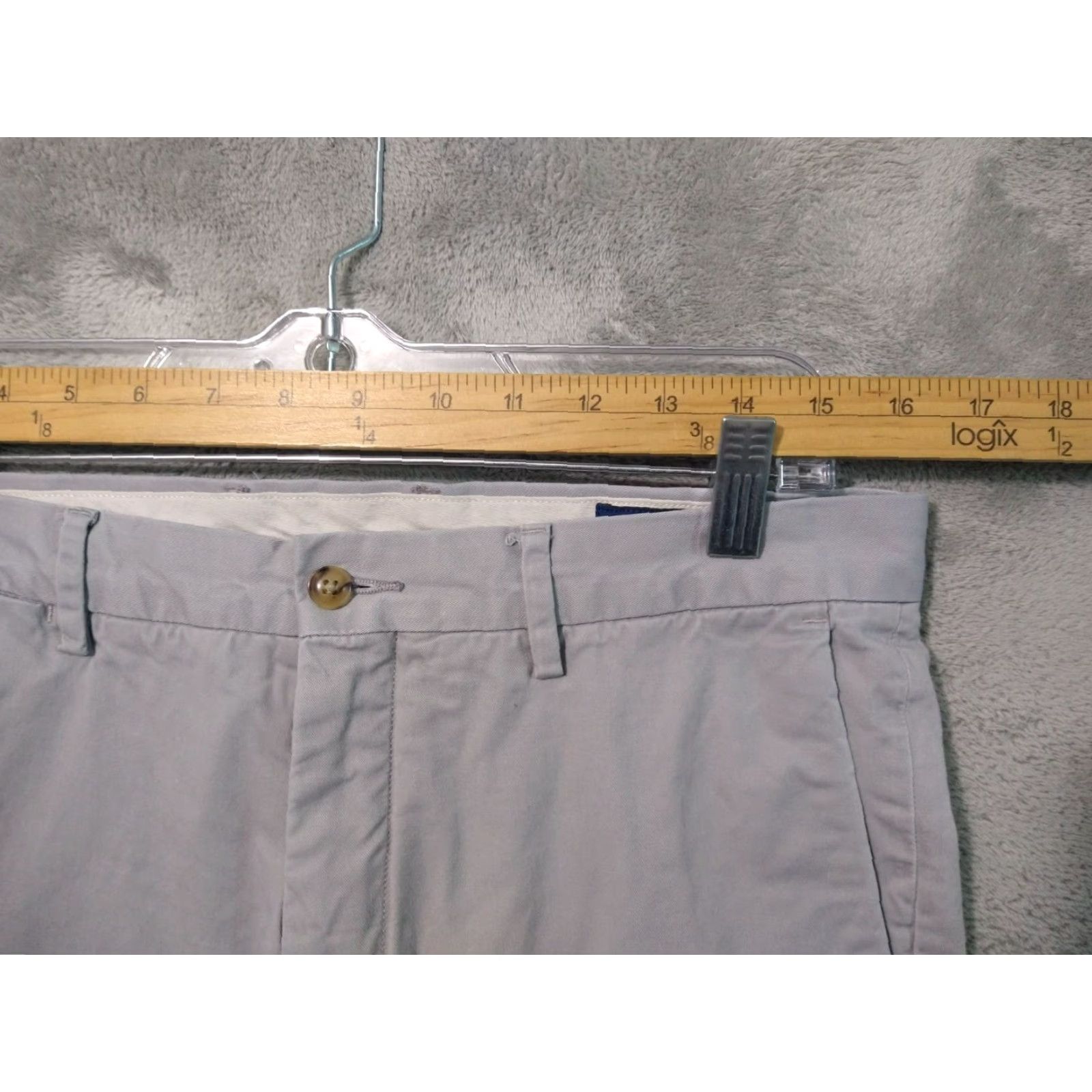 Polo Ralph Lauren Polo Ralph Lauren Pants Mens 32x34 Gray Chino Stretch Slim Fit Flat Front Twill Pants Mens Slim Gray Chino Stretch Flat Front Twill 32 34 Regular Size Size US XS / EU 42 / 0 - 3 Thumbnail