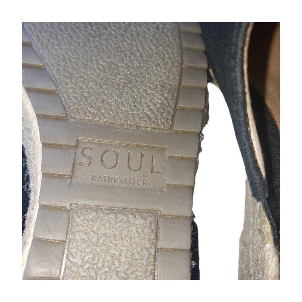 Designer SH101 Naturalizer Soul Wedge Black 9.5 Size US 9.5 / IT 39.5 - 9 Thumbnail