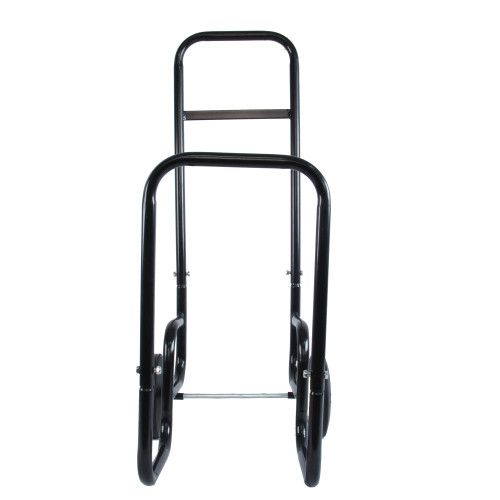 Designer × Homemade Firewood Log Cart Carrier - Outdoor or Indoor Black Steel Wo Size US L / EU 52-54 / 3 - 4 Thumbnail