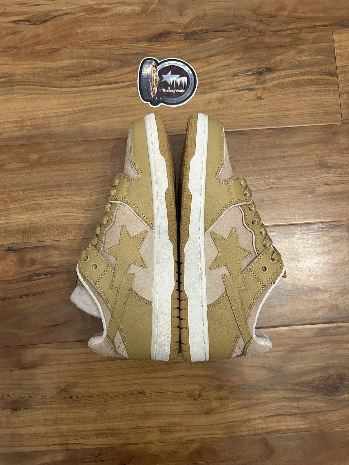 Bape NEW Bape Beige Skatestas Size US 9 / EU 42 - 4 Thumbnail