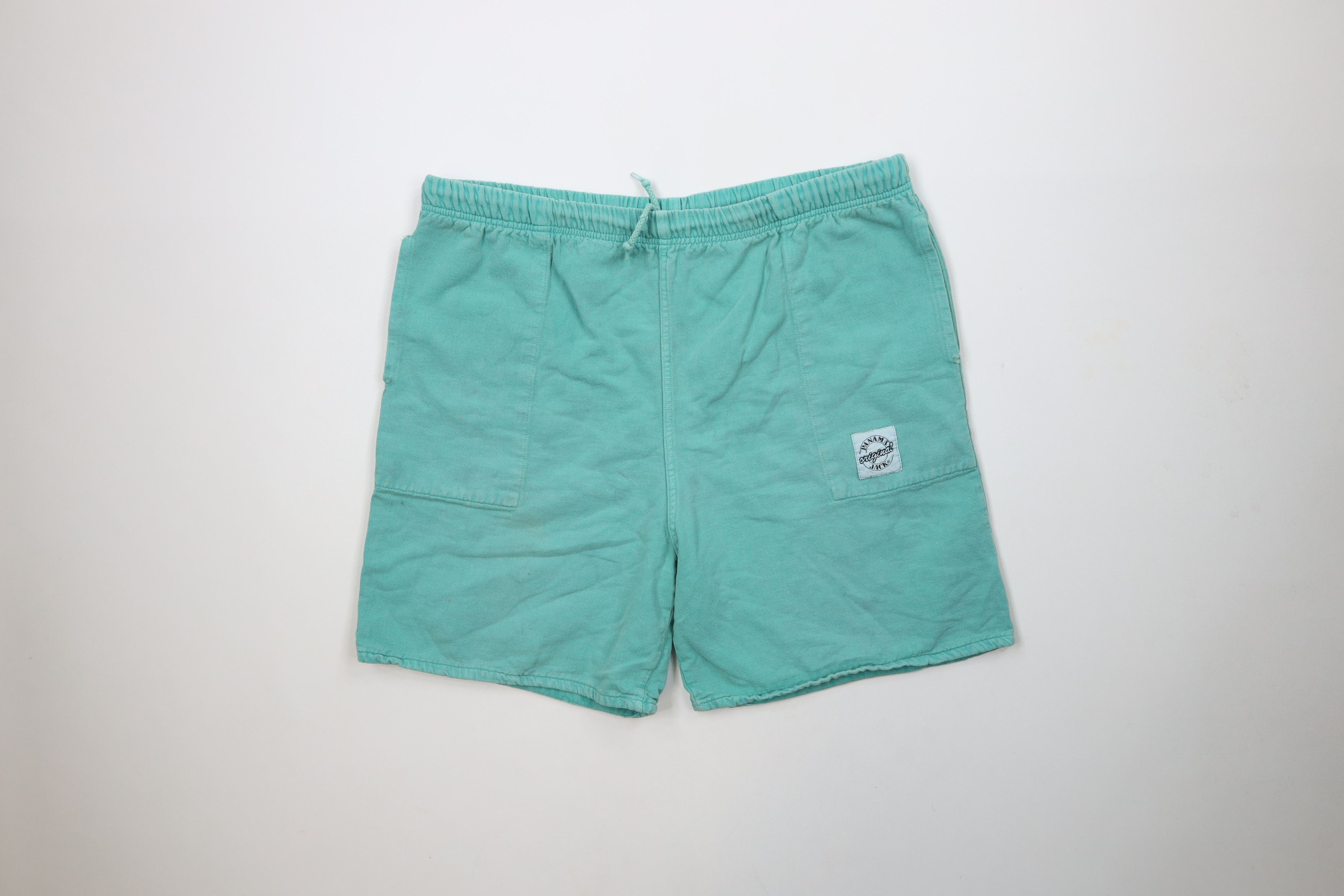 Panama Jack × Vintage Vintage 90s Panama Jack Above Knee Sweatpants Shorts USA Size US 36 / EU 52 - 1 Thumbnail