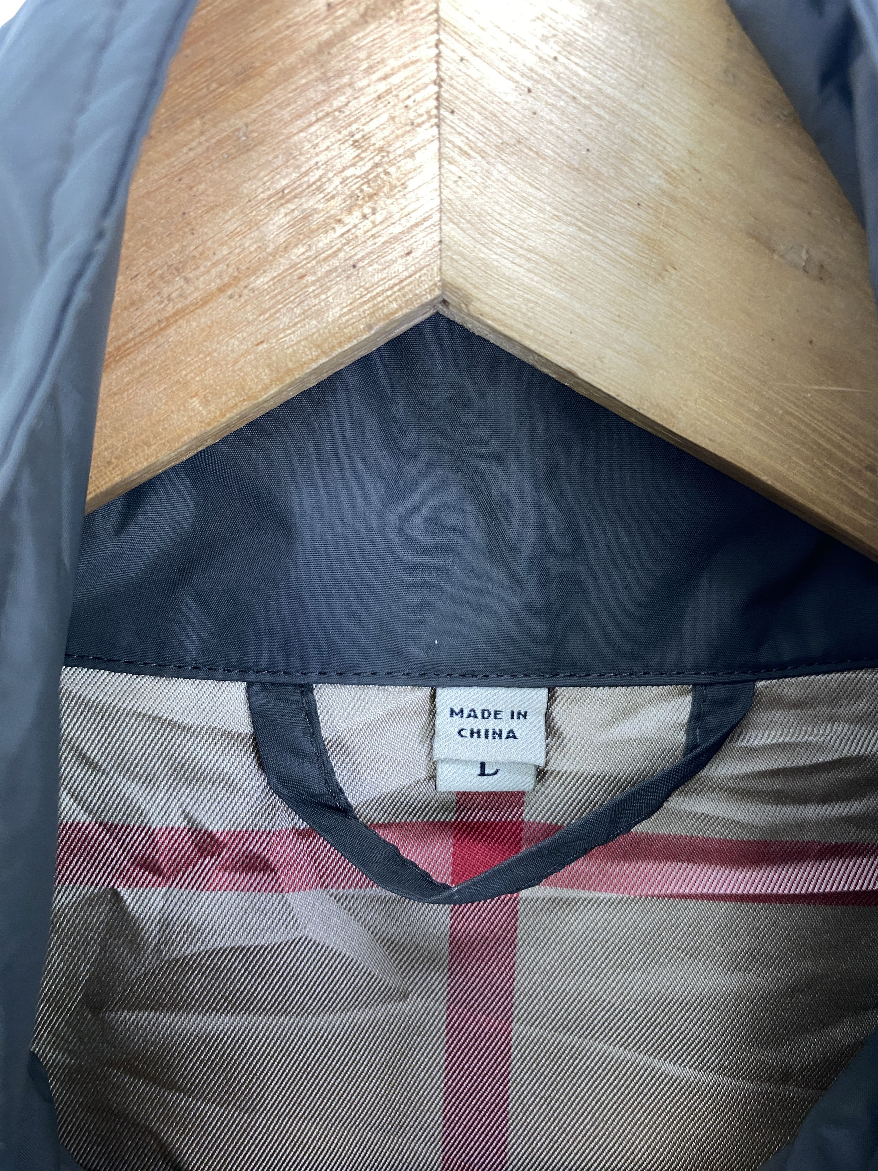 Burberry Vintage Burberry Olive Green Nylon Field Jacket JA0190 Size US L / EU 52-54 / 3 - 5 Thumbnail